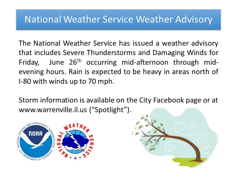 Weather Advisory Severe Thunderstorms 06/26/20 (PDF)