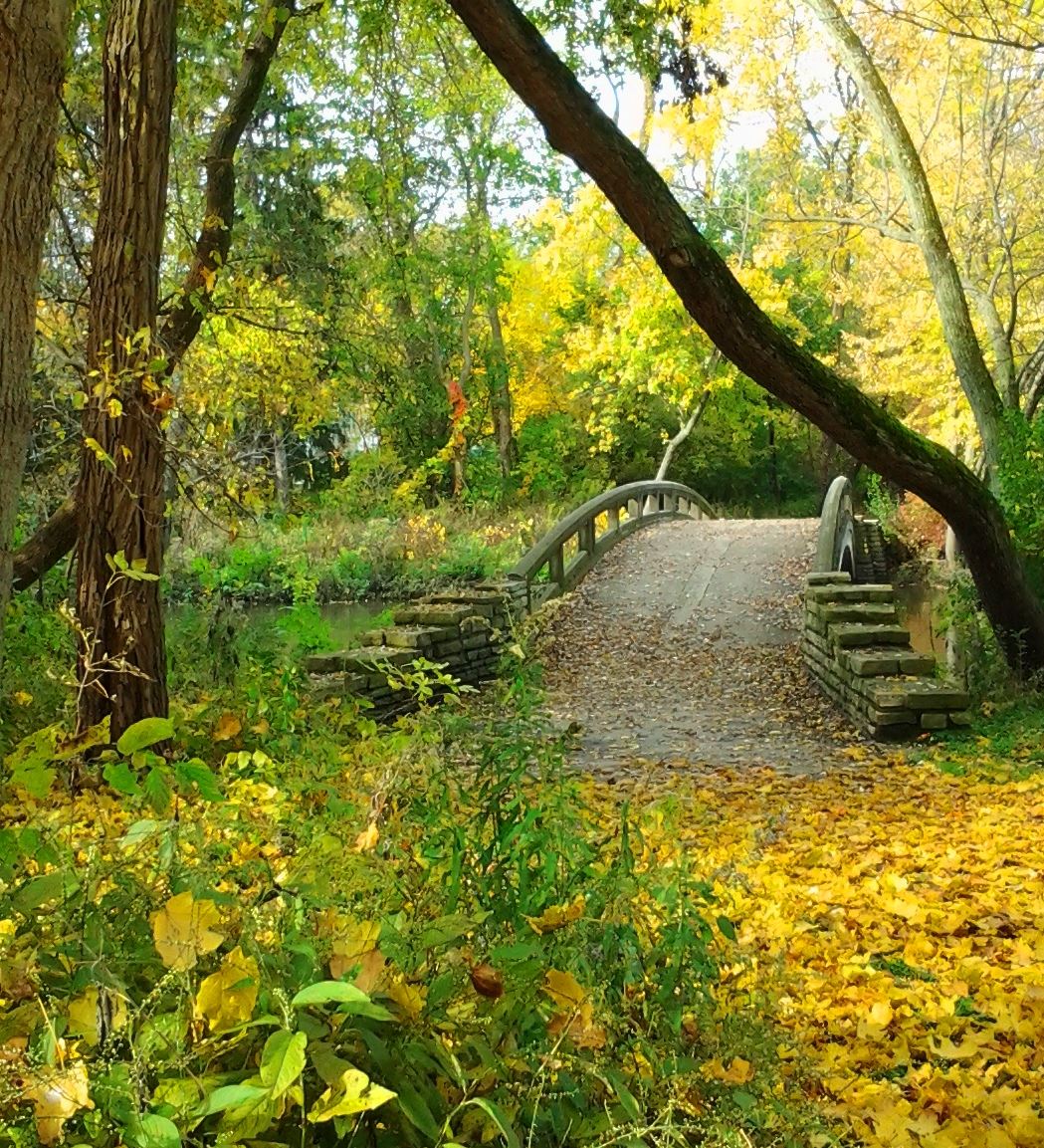 Image of path over bridge