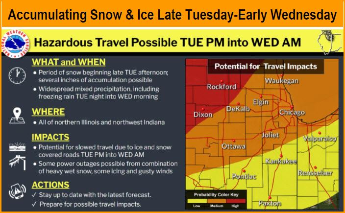 Weather Advisory 12/28/20 Snow and Ice