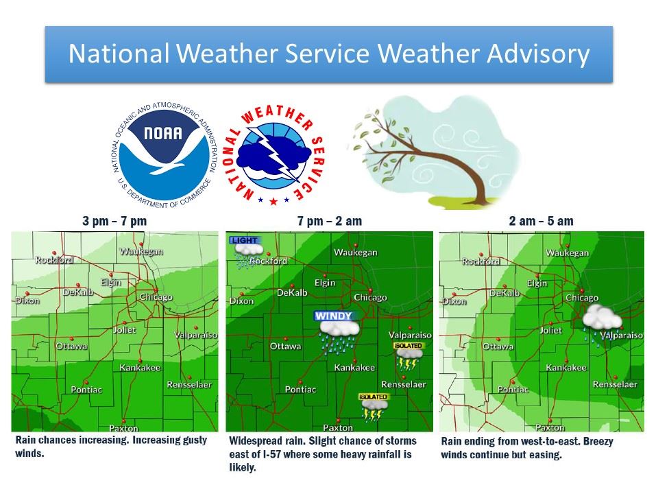 Weather Advisory for 03/25/21