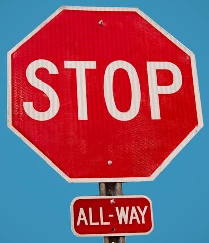 Stop sign
