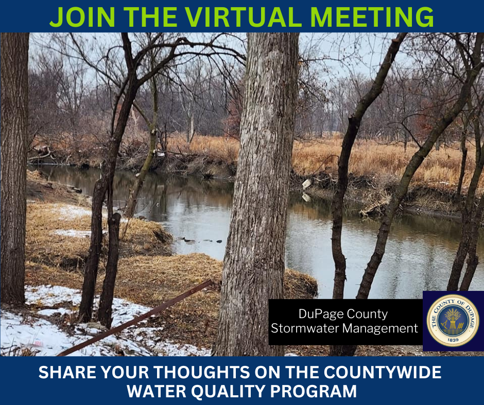 A picture of Salt Creek for a post about the County Stormwater Management program