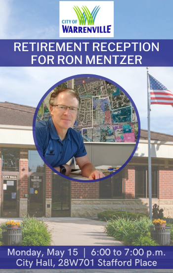 Retirement reception May 15 for Ron Mentzer