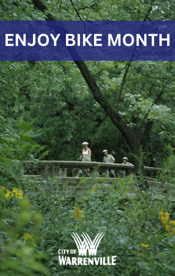Biking in Warrenville