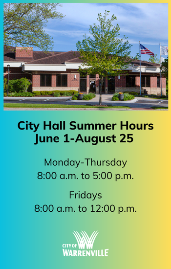 City Hall summer hours 