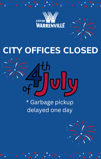 City Hall offices closed July 4