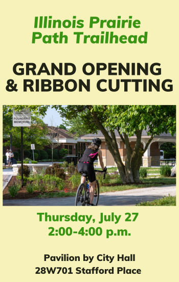 Trailhead ribbon cutting July 27