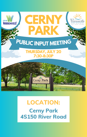 Cerny Park meeting July 20