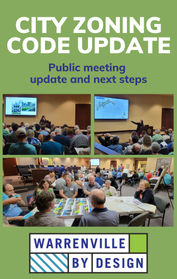 Warrenville By Design City Zoning Code update process