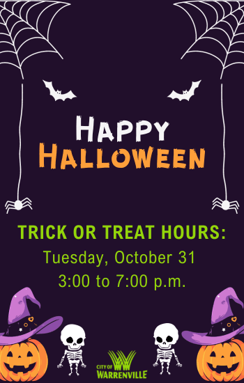 Trick or treat hours 2023 