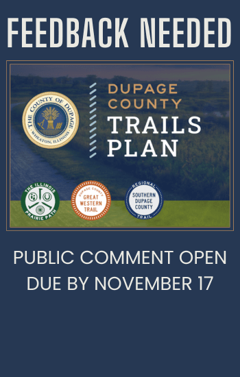DuPage County Trails Plan open for public comment