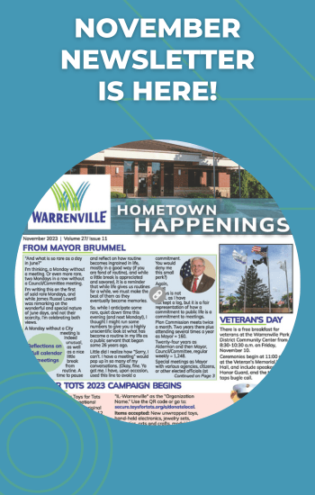 November 2023 Hometown Happenings 