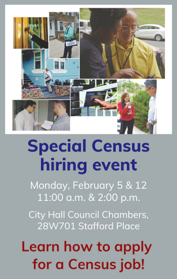 Special Census hiring info session