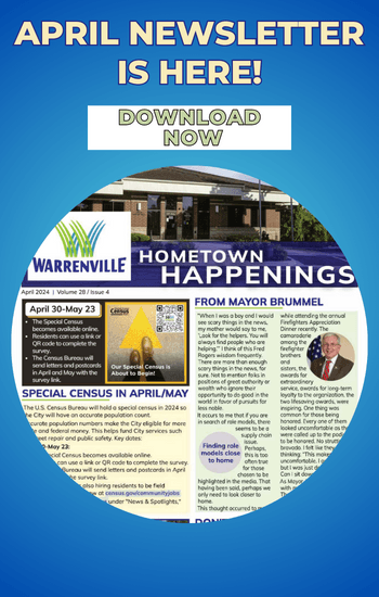 April 2024 Hometown Happenings  