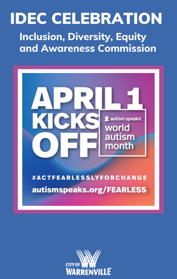 IDEC Recognizes Autism Awareness Month in April