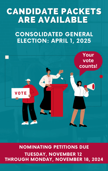 Candidate packets for the 2025 Consolidated General Election are available now
