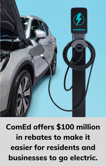 ComEd offers EV rebates in 2025