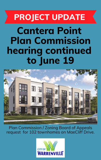Cantera Point townhomes hearing continued to June 19.