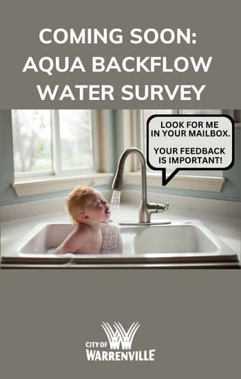 Water customer survey arriving in the mail in January 2026.