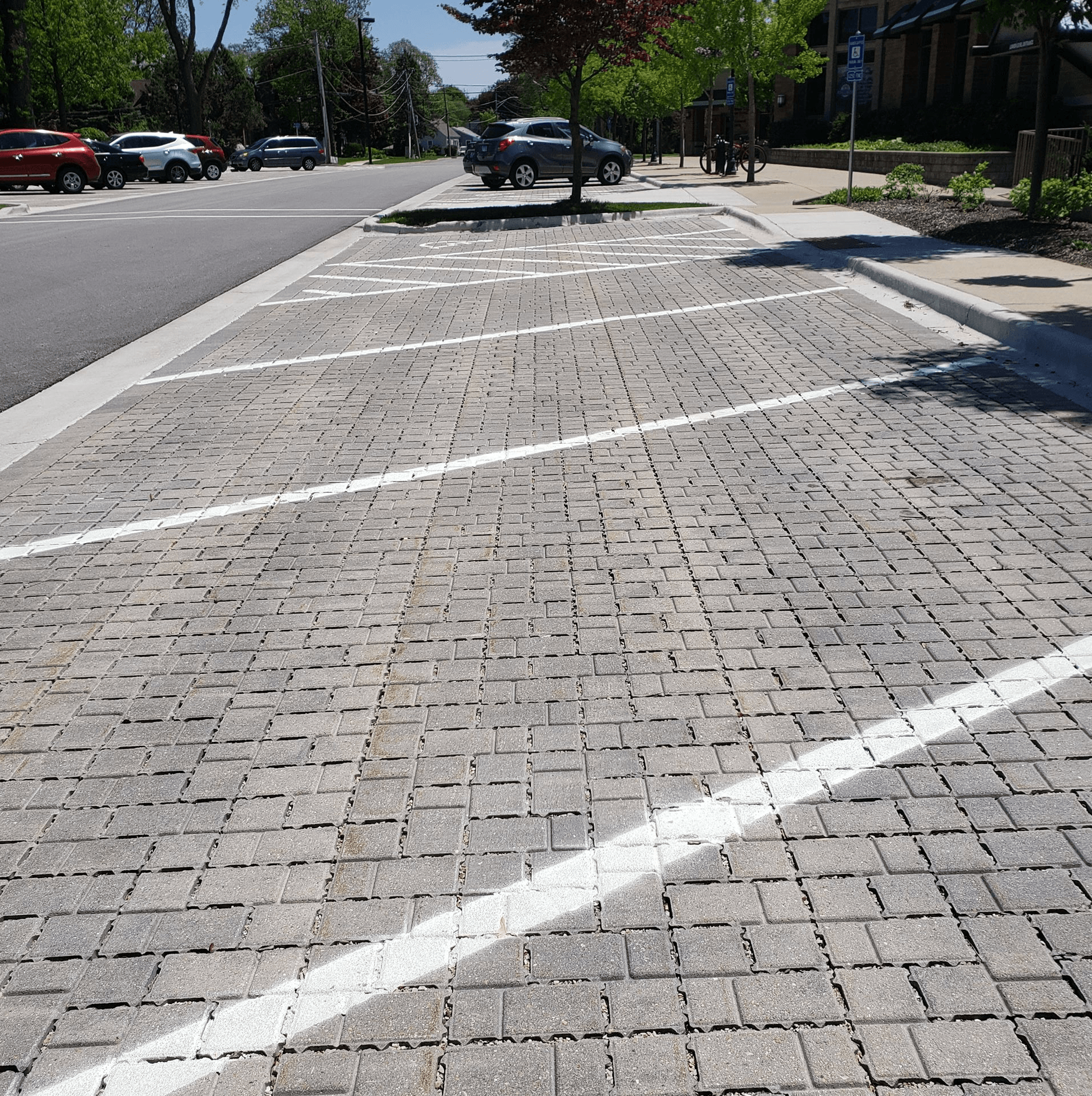 Warren Avenue Permeable Pavers