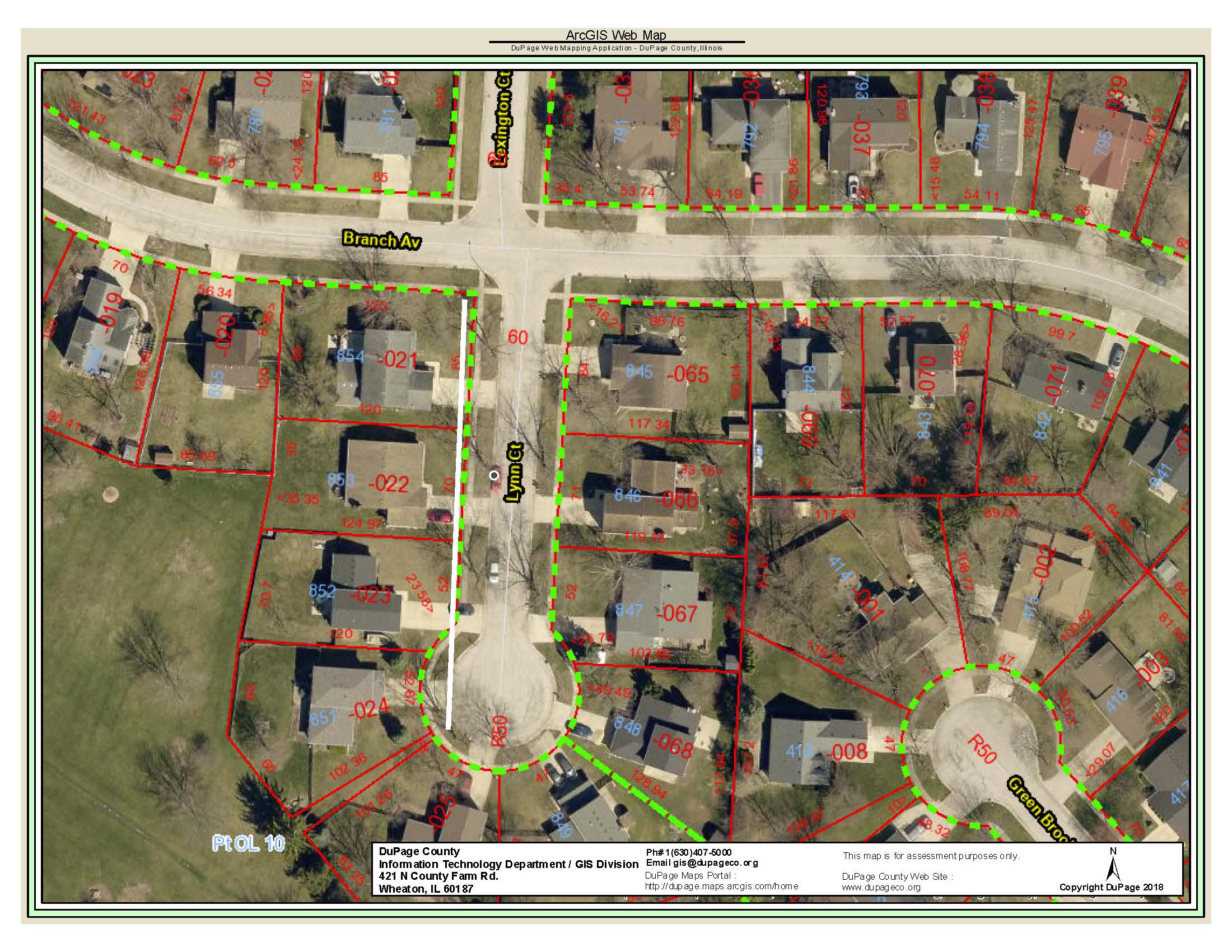 Storm sewer pipelining project maps 2